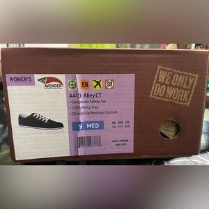 Avenger Composite Toe Wedge Sole Metal Free Work Shoe